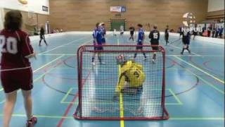 Floorball in the Netherlands [upl. by Torhert822]