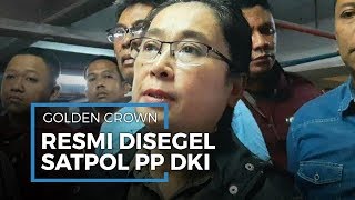 Video Diskotik Golden Crown Disegel Satpol PP Langsung Disaksikan Pemimpinnya [upl. by Lleze]