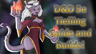 Tieflings in DampD 5e Lineage Guide Builds and Tips [upl. by Narmak]