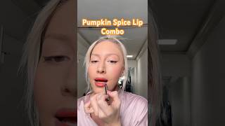 Pumpkin Spice Lip Combo lipcombo maccosmetics [upl. by Nalloh]