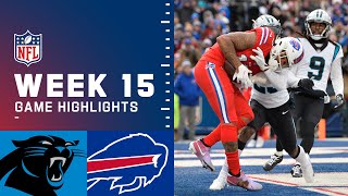 Panthers vs Bills Week 15 Highlights  NFL 2021 [upl. by Alahc]