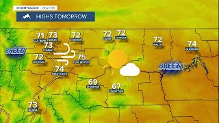 Sunnier drier and warmer with less wind on Thursday [upl. by Eira]