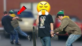 Handcuffing People to Lock Box Prank  RebelTV [upl. by Waly566]