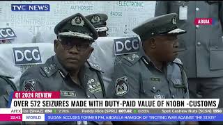 Nigeria Customs Posts N13trn Revenue In Q1 2024 [upl. by Adnilym]