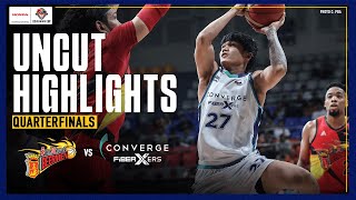 CONVERGE’s CARDIAC WIN UNCUT vs San Miguel 🔥  PBA Season 49 Governors’ Cup [upl. by Eibrad]