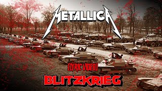 Metallica  Blitzkrieg Unofficial Lyric Video [upl. by Neraj]