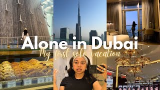 DUBAI TRAVEL VLOG My First Solo Trip to Dubai [upl. by Maon]