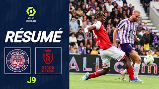 Toulouse Reims  11  Le résumé  Ligue 1 202324 [upl. by Laleb]