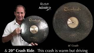 Ad Astra 18quot Crash from Turkish Cymbals [upl. by Bitthia600]