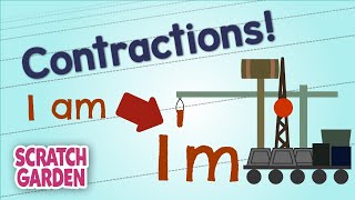 Contractions  English Grammar Practice  Scratch Garden [upl. by Gilli]