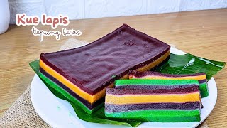 RESEP KUE LAPIS TEPUNG BERASLEMBUTKENYALBISA JADI IDE JUALAN [upl. by Gerge300]