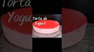 TORTA YOGURT CON GELATINA DE SABOR FRUTILLA ¡Imperdible [upl. by Eltsirc]