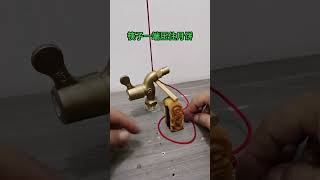 faucet shrink sleeve mouse trap [upl. by Yklam]