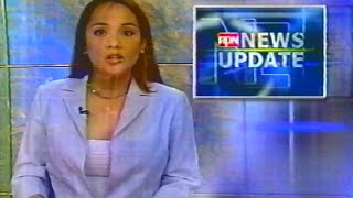 RPN 9  News Update Cristina Peczon 2005 [upl. by Hsaka]