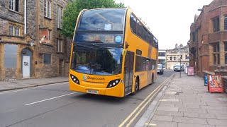 Enviro 400 on Taunton Park and Ride rare [upl. by Nivaj]