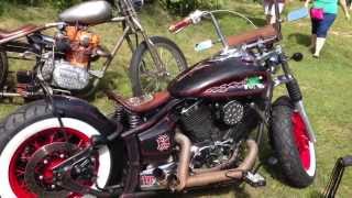 Rat rod motorcycles bobber rice o rama [upl. by Ellesig]