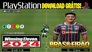 EFOOTBALL 2024 WINNING ELEVEN PS1 Atualizado Download we 2002 [upl. by Enrobialc573]