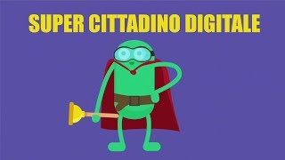 Cittadinanza digitale consapevole  Super cittadino digitale [upl. by Atillertse]