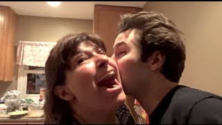 KISSING MY FRIENDS MOM  David Dobrik [upl. by Aicekat]