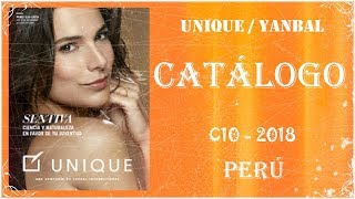 CATÁLOGO UniqueYanbal C10  2018 Perú [upl. by Keryt]