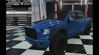 GTA 5  DLC Vehicle Customization  Vapid Caracara 4x4 Ford Raptor and Review [upl. by Anairda]