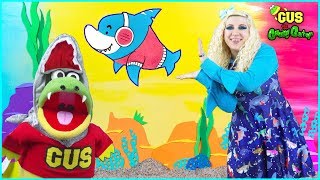 Baby Shark  Kids Song and Nursery Rhymes Sing and Dance  Animal Songs with Gus [upl. by Trudey]