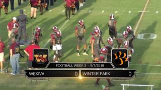 Varsity Football Winter Park  Wekiva [upl. by Aphrodite]