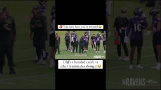 OBJ makes onehanded fingertips catch Ravens WR Coach Keith Williams amp other WR’s reactions 😂 [upl. by Danae]