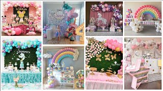 Best Birthday Decoration Ideas at Home for Girls  Super Latest Birthday Decorations for Girls [upl. by Ayahsal]