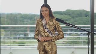 Beatrice Luigi Gomez  Miss Universe Philippines 2021 ClosedDoor Interview [upl. by Enneira773]