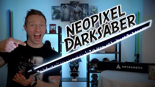 This Mandalorians Neopixel Darksaber is Awesome from Artsabers [upl. by Anasor215]