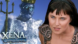 Xena Challenges Poseidon  Xena Warrior Princess [upl. by Llerraf]