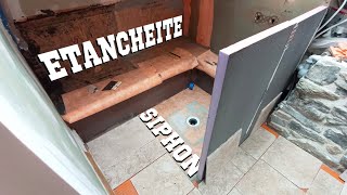 Ep45  Étanchéité DOUCHE  désolidarisation  réparation poutre  LA GRANGE EN RENOVATION [upl. by Alby558]