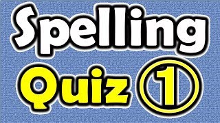 Spelling Quiz 1  ForB English Lesson [upl. by Merridie519]