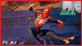 MARVELS SPIDERMAN REMASTERED PS5 PTBR NOSSO NOVO TRAJE ENFRENTANDO CAPANGAS DO FISK PT 2 [upl. by Ahtelra]