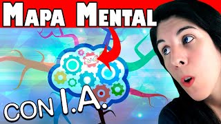 🔥 CREAR Mapa Mental con Inteligencia Artificial de TEXTO a MAPA [upl. by Buell]