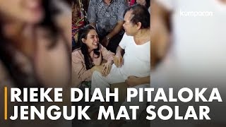 Rieke Diah Pitaloka Jenguk Mat Solar Bajaj Bajuri [upl. by Atiluj]