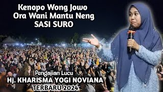 🔴 LIVE PENGAJIAN Hj KHARISMA TERBARU 2024  WONG JOWO PODO RA WANI MANTU SURO [upl. by Ruggiero]