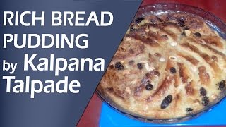 Rich Bread Pudding  Healthy Baked Recipe [upl. by Lebatsirhc]