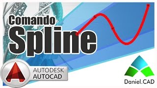 AutoCAD 2015  Comando Spline [upl. by Odlabu]