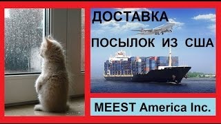 Доставка посылки из США  Meest America [upl. by Leopoldine]