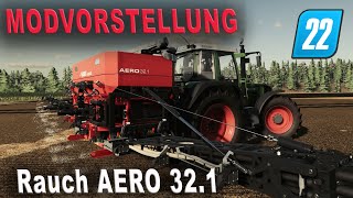 LS22 Modvorstellung  Rauch AERO 321 mit neuartiger Teilbreitensteuerung von Creative Mesh [upl. by Henryetta]