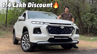 14 Lakh Ka Discount😱 2024 Maruti Grand Vitara Zeta Plus Hybrid Review [upl. by Delacourt260]