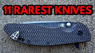 The 11 RAREST Pocket Knives In My Collection [upl. by Randolf222]