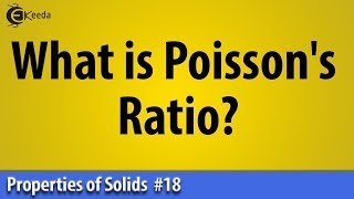 What is Poissons Ratio  Properties of Solid  Basic Physics [upl. by Calv955]