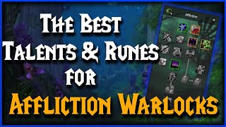 Best Talents and Runes for Affliction Warlocks in Season of Discovery [upl. by Disini285]