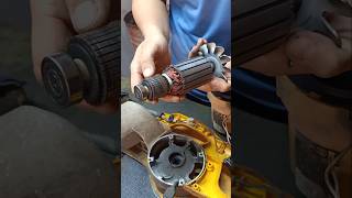 Dewalt 28720 cutter machine repair  power tools dewalt armature shortsvideo [upl. by Baniez903]