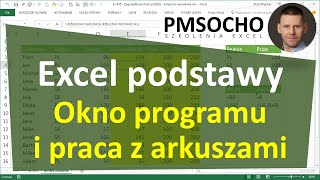 EXCEL  Okno programu excel i praca z arkuszami [upl. by Ayit]