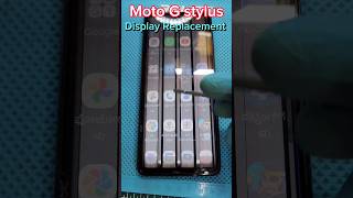 Moto g stylus 2022 display replacement moto motogstylus motorola mobilereparing [upl. by Ajnotal840]