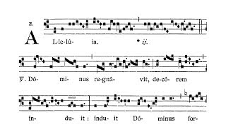 In Nativitate Domini ad secundum Missam mane  Alleluia Dominus regnavit [upl. by Zenobia]